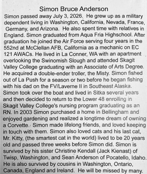 About Simon B. Anderson